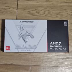 Powercolor Hellhound  9070 XT White