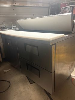 True TSSU 60” Sandwich/Pizza Prep Cooler