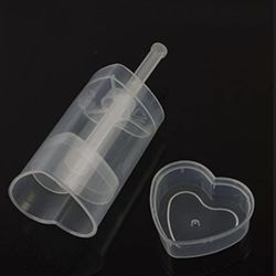 Push Pops Heart Containers 12 Pz For $5 New 