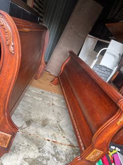 King bed frame