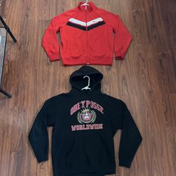 Men’s Nike Jacket & Obey Hoodie size L