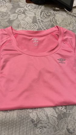 Women  Umbro Pink Large Active Tee.