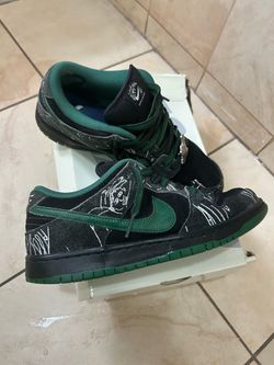 Nike SB Dunk low black/green