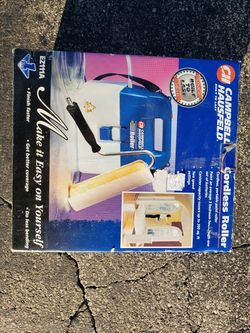 Brand New Campbell Hasfeld portable cordless paint roller