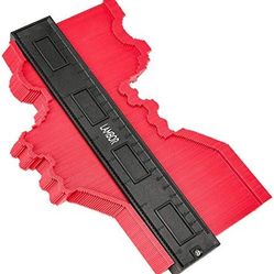 Contour Gauge 10 Inch, Widen Plastic Profile Gauge Duplicator, Precisely Copy Irregular Shapes Wood Template Measuring Tool for Perfect Fit and Easy C