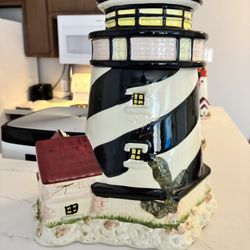 .lighthouse Cookie Jar 
