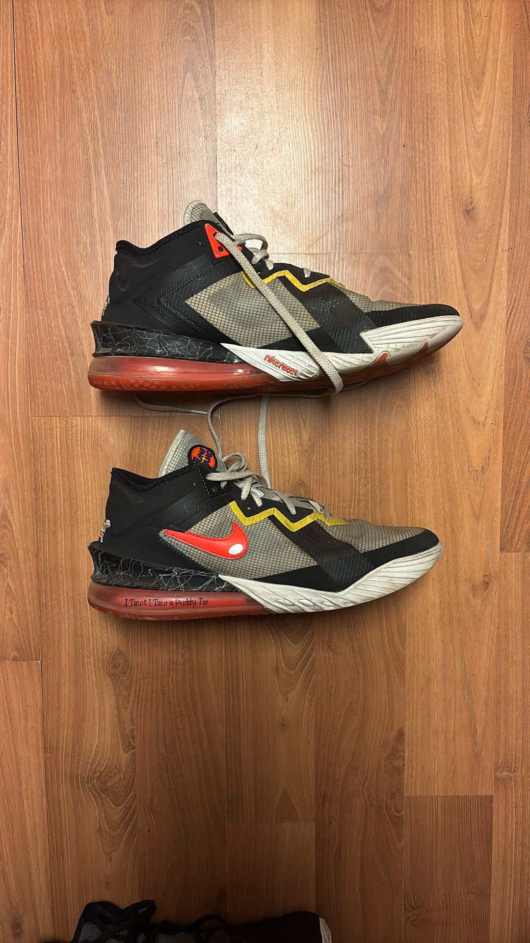 Nike LeBron 18 Low Sylvester vs Tweety Space Jam