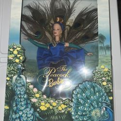1998 'Birds of Beauty' The Peacock Barbie Doll in Original Box (19365)