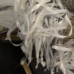 ribbon wands white Glow