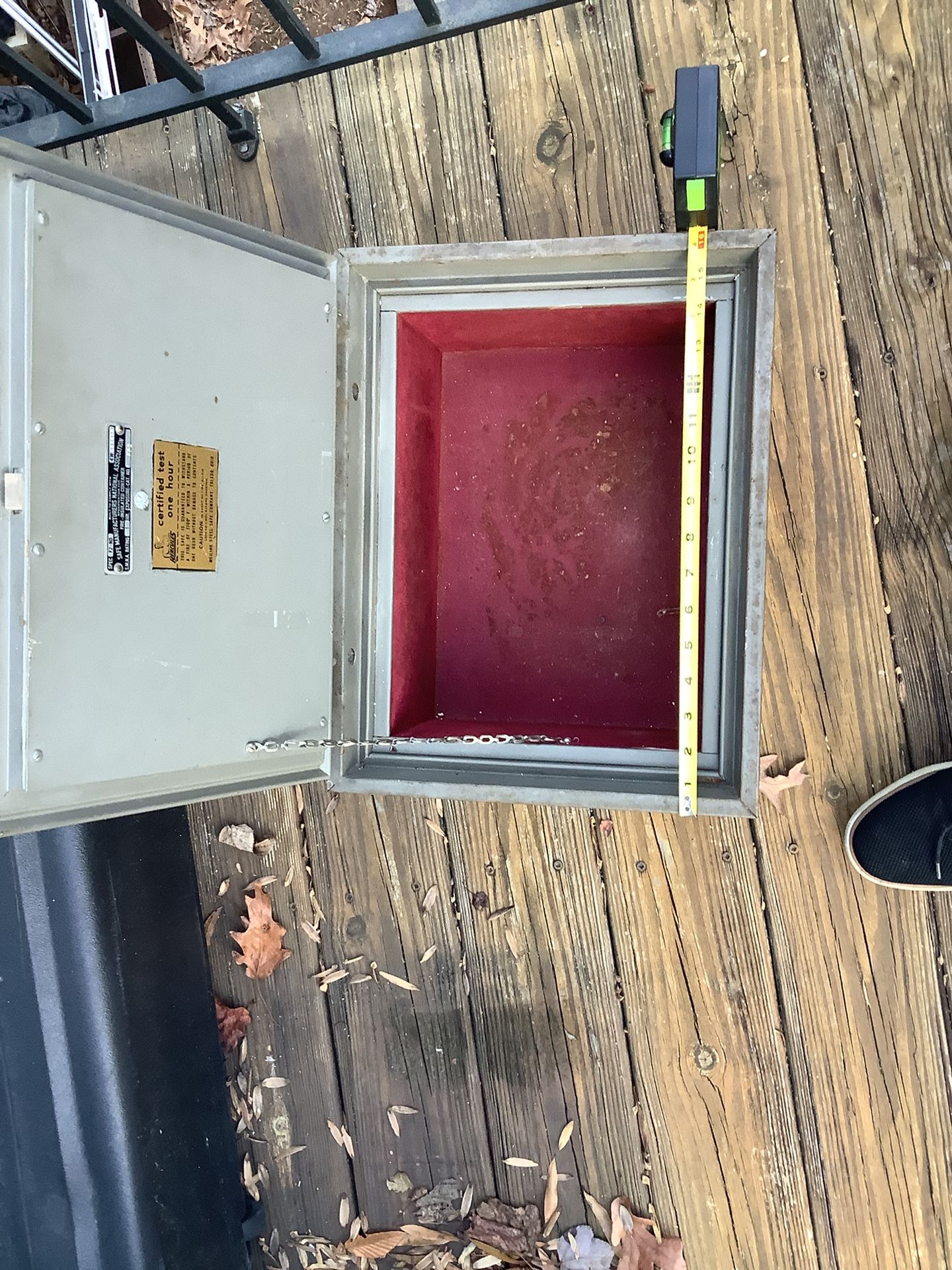 Key Safe Fire Proof $15