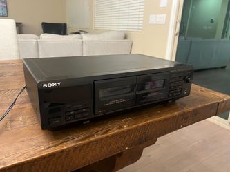 Sony Dual Cassette Deck – Needs Repair