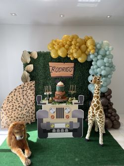 Animal Safari Party Decoration Fiesta De Niños 