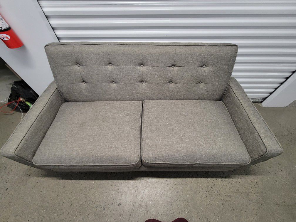 Grey Couch - Delivery Available 