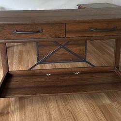 Sauder Carson Forge Sofa Table