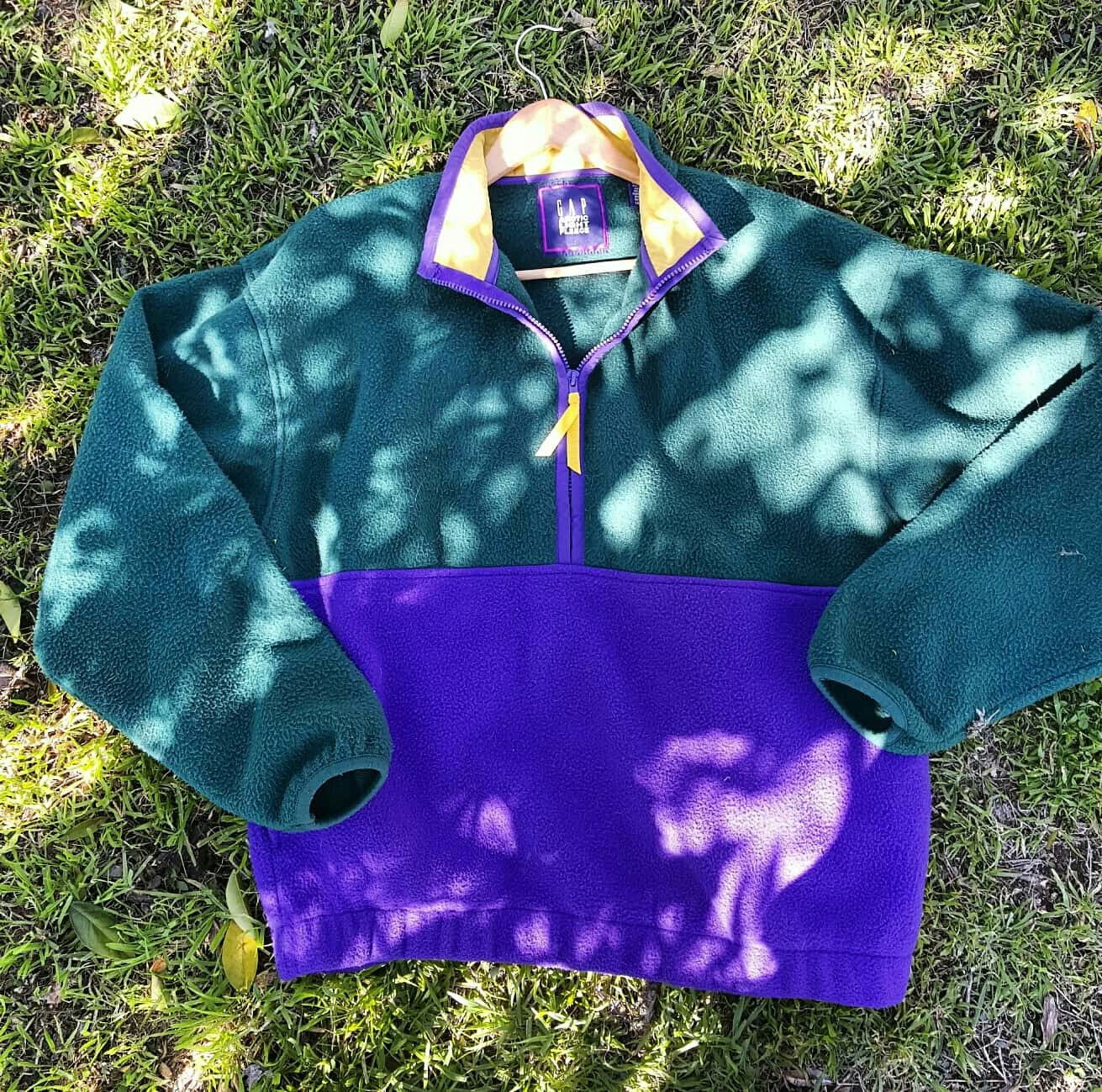 Vintage 90s GAP Artic Light Fleece Jacket