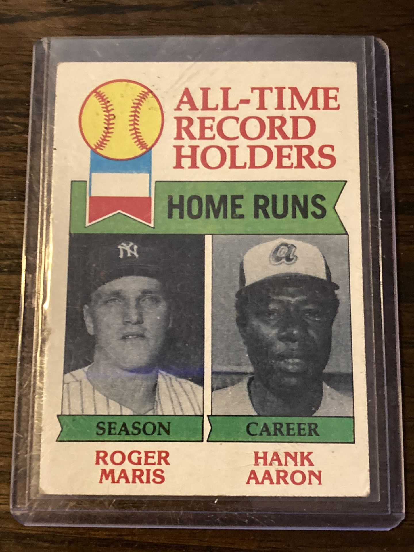 1979 Topps # 413 Hank Aaron & Roger Maris Sports Card