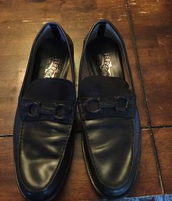 Salvatore Ferragamo men’s size 11 1/2 black dress shoes