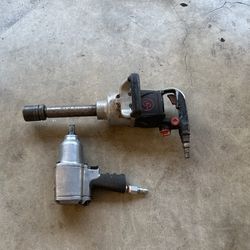 1” HD Air Tire Gun Cp +3/4 HD Air Gun