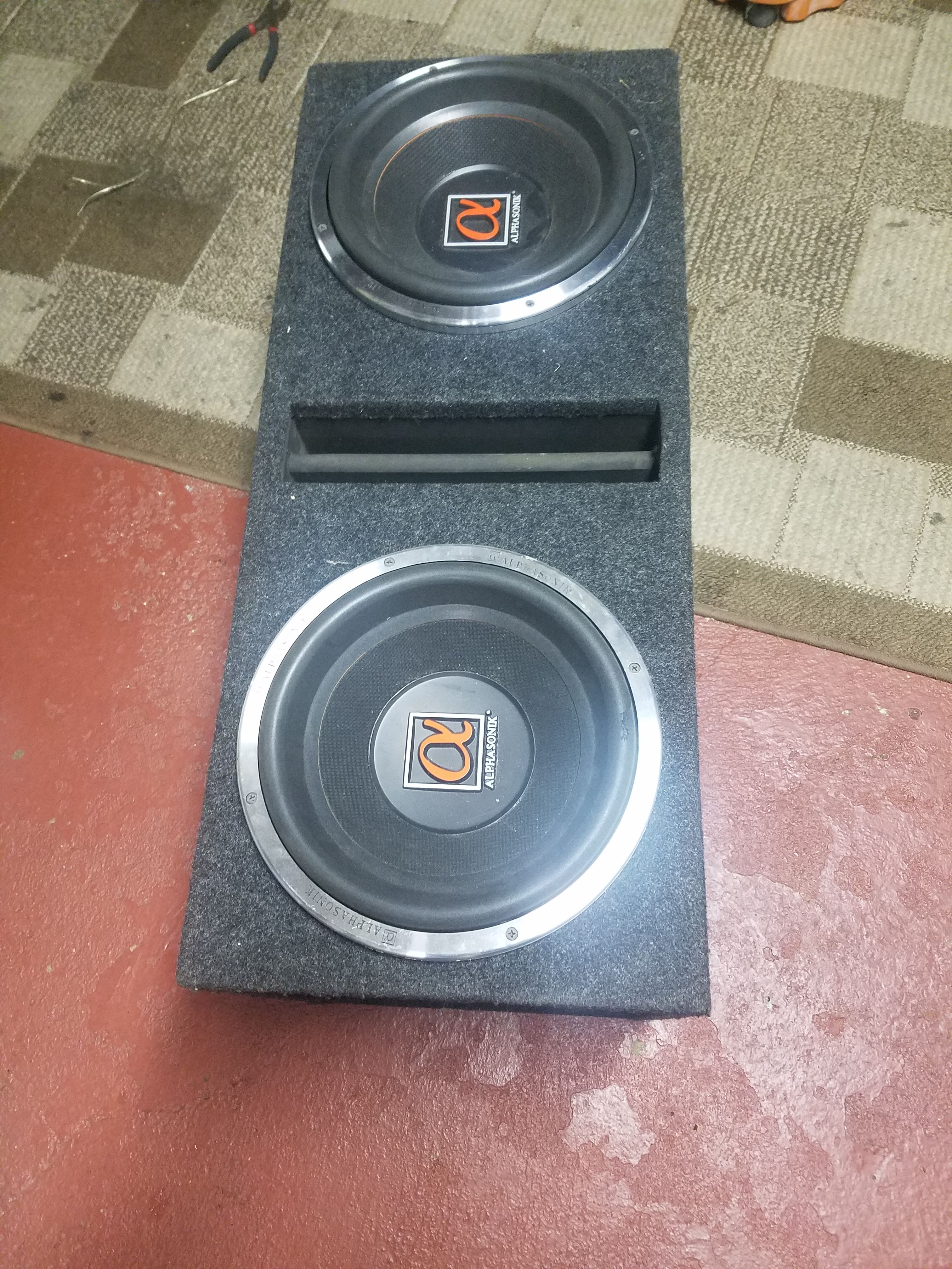 Subs Amps bass.. Alphasonic