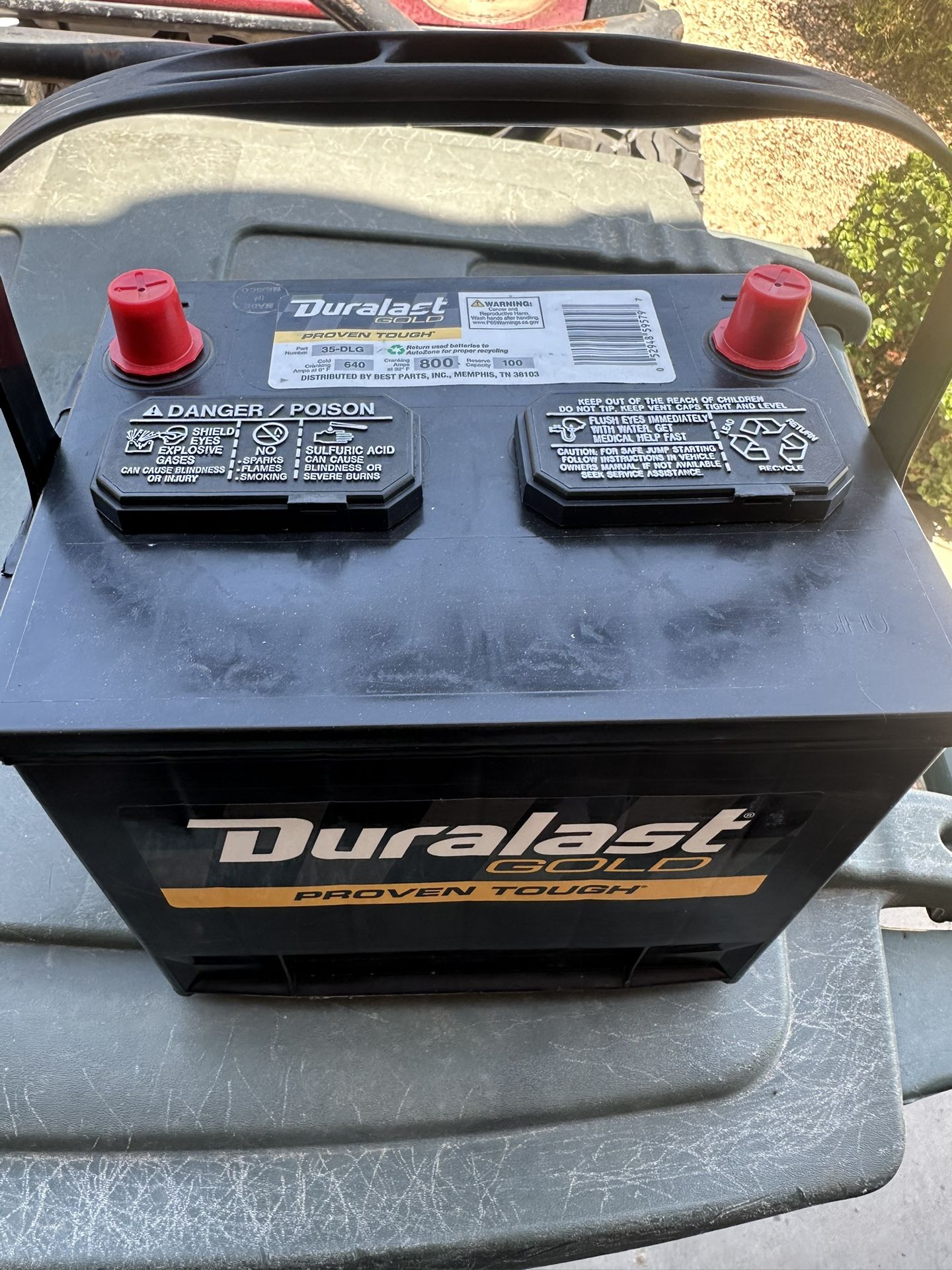 Duralast Gold Nissan Battery 35-DLG