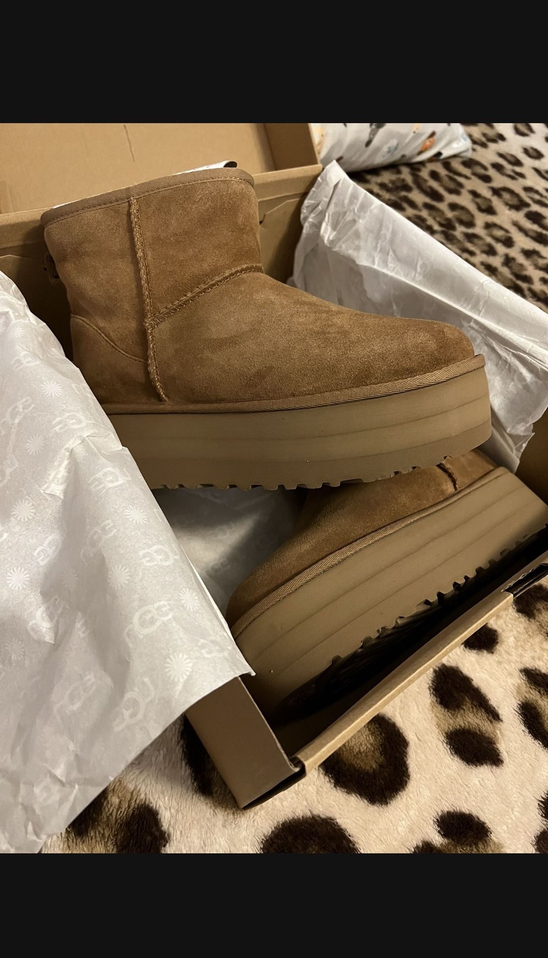 Brand New Ugg Platform Boots Size 7 