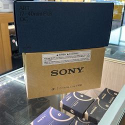 Sony Alpha FX30 Cinema Line Camera With Sigma 17-40mm Art Lens 