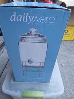 Dailyware Glass Beverage Dispenser 