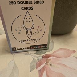 250 double sided cards