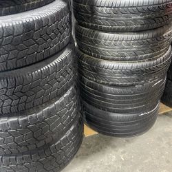 Used Tires 275-65-18. 245-75-17 $60 /205-70-15//(contact info removed) 185-65-15 $45