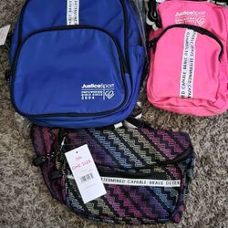 Justice Fanny Packs, Mini Backpacks And Crossbody Bags