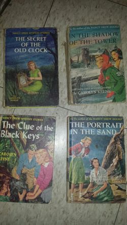 Vintage Nancy Drew books