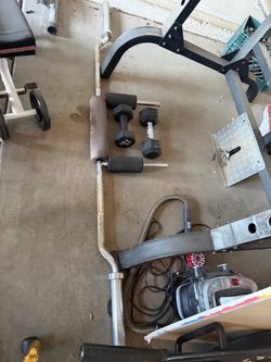 Safety squat bar (plus rack separate post)