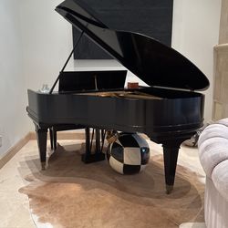 1906 Mason & Hamlin Baby Grand Piano In Black 
