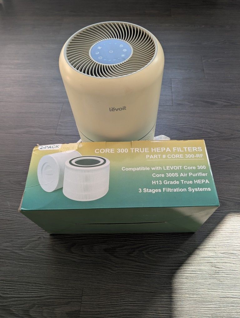 Levoit Air Purifier & New Filter Set