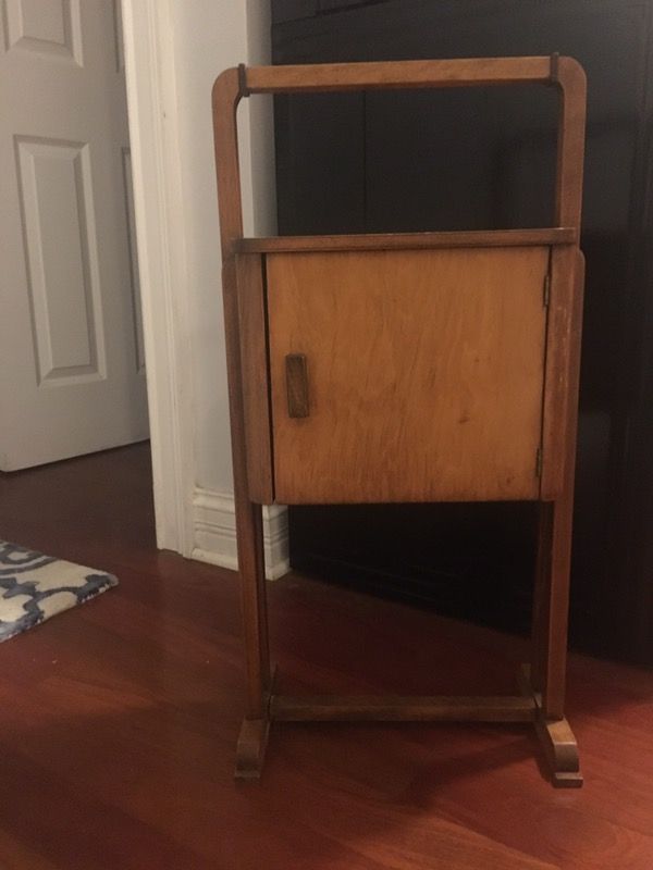 Antique smokers stand - end table or side table