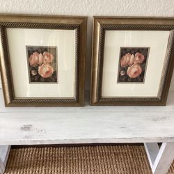 Rose Artwork $20 For Both 
