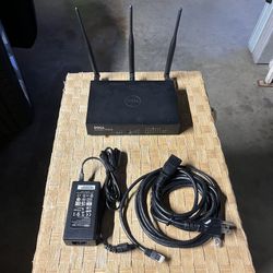 Dell Sonicwall Wireless TZ400 W Firewall Appliance + AC Power Adapter, APL28-0B5