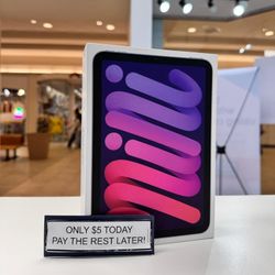 Apple IPad Mini 7 Tablet New - Pay $5 To take It home And pay The rest Later 