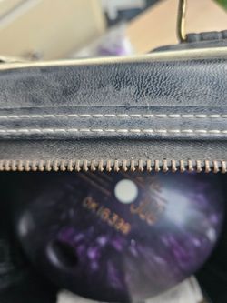Bowling ball and bag