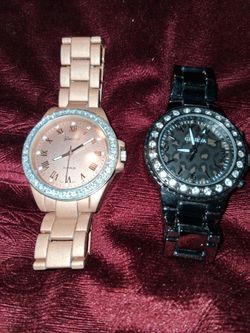 2 geneva large women watches