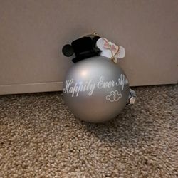 Disney Happily Ever After Wedding Christmas Ornament