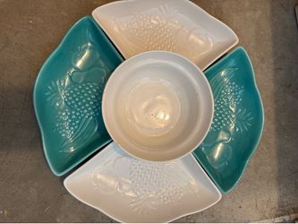 Vintage 50’s / 70’s Classic Lazy Susan Set