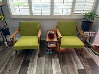 27.5” wide arm chairs