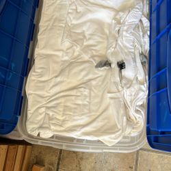 Bin Of White T-shirts To Print On