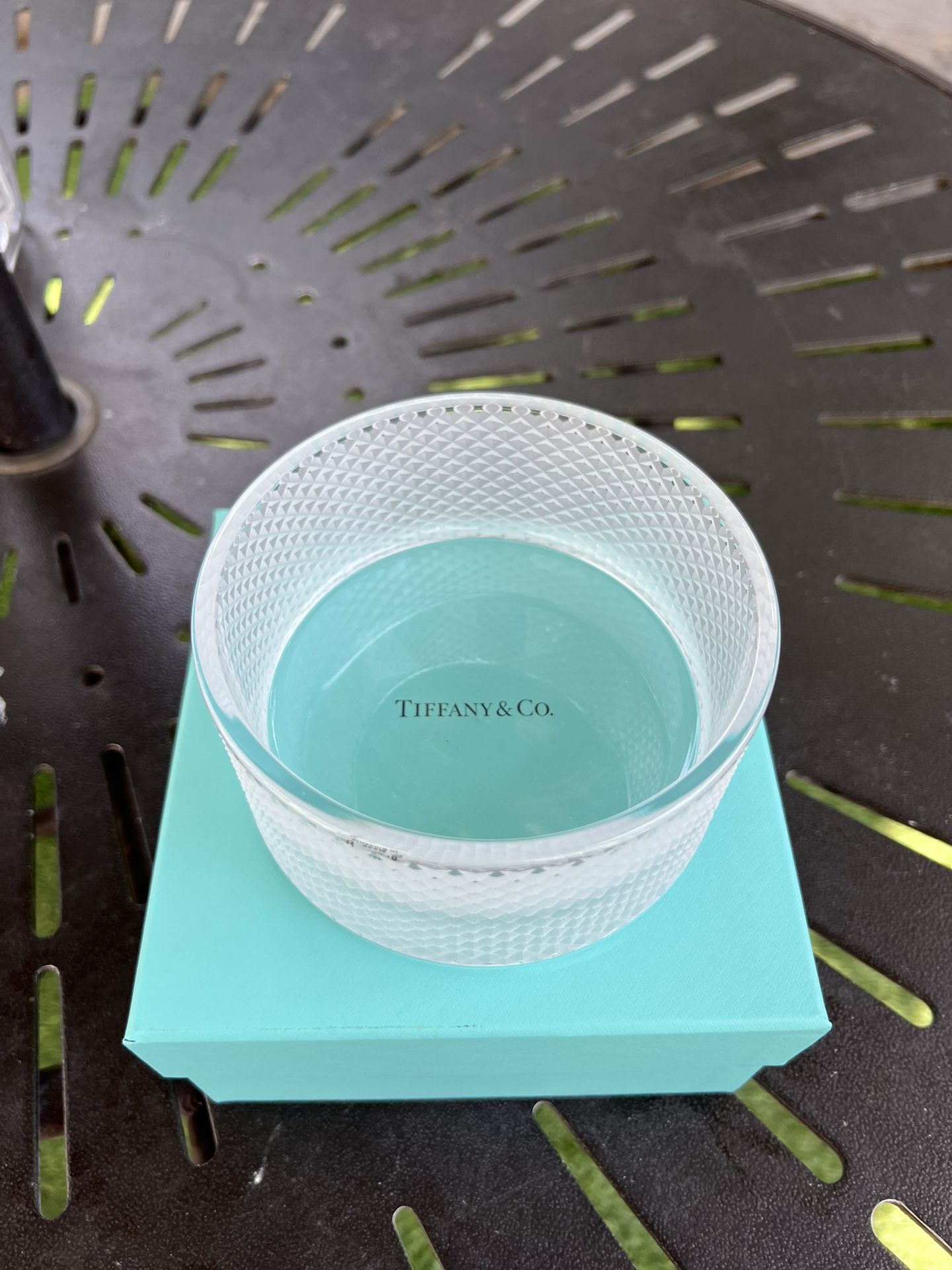 Tiffany & Co Crystal Glass Bowl