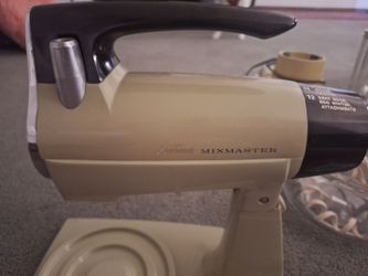 Vintage-Retro Sunbeam Mixmaster Mixer with all Original Parts-Green Color