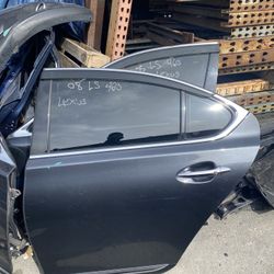 2008-2011 Lexus LS LS460 Left Driver Rear Door