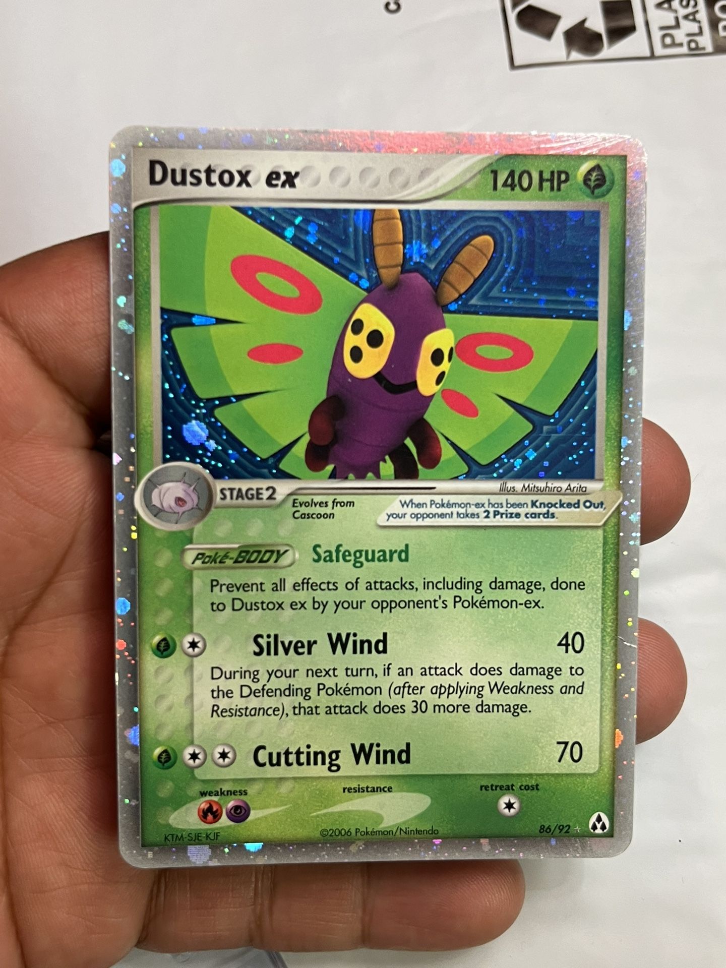 dustox pokemon card value MEGA DREAM EX #195/193 ART RARE HOLO 2025 JAPANESE CGC PRISTINE 10 Stage 2 All Pokmon TCG card images The Pokmon Company Pokemon card holo Dustox EX