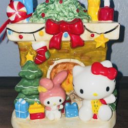 Hello Kitty Fireplace Ceramic 
