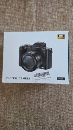 NEW 8K Digital Camera with WiFi & Autofocus – Vlogging Camera DC226